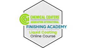 CCAI整理学院液体涂料课程的徽标的图像