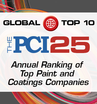PCI全球前10个PCI 25