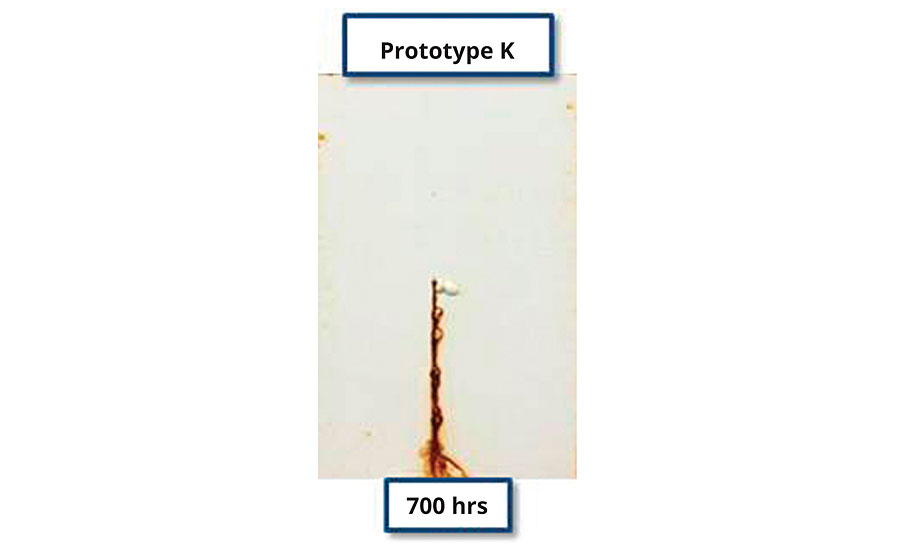 耐腐蚀(700小时B117 2毫升DFT, CRS)的原型K