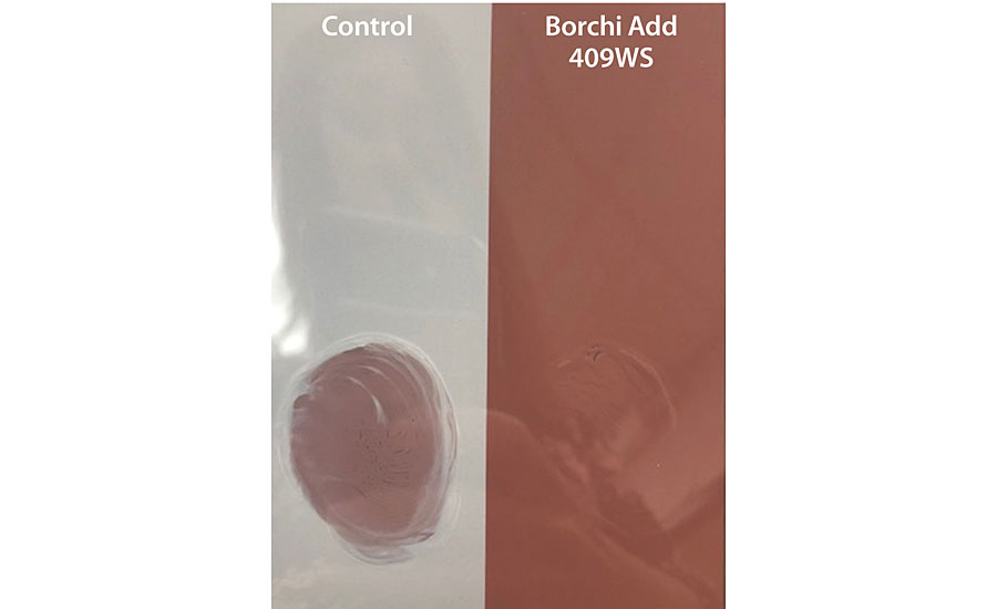 案例研究改善兼容性solventborne醇酸的水性铁红着色剂。