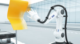 满足·杜尔的高性能ready2spray紧凑漆机器人的工业应用
