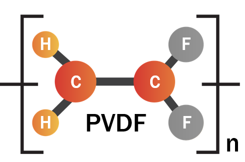 聚乙烯醇缩甲醛的分子结构和PVDF